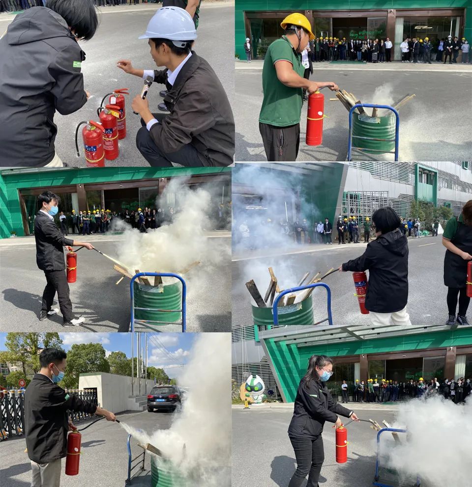 薩震節(jié)能空壓機開展消防演練，防患于未然！.jpg